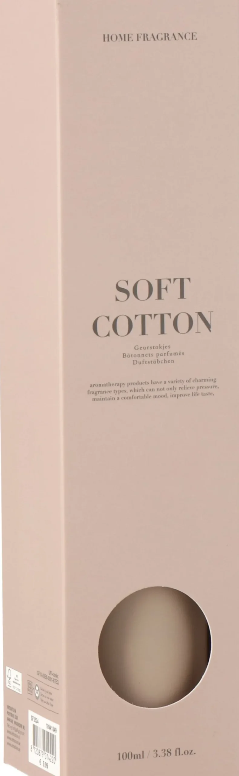 Intratuin geurstokjes Jaira Soft Cotton 100 ml