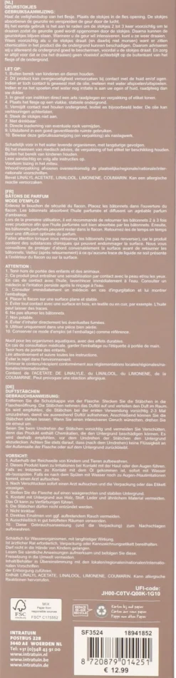 Intratuin geurstokjes Jaira Black Forest 200 ml