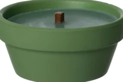Intratuin kaars in pot Kindra lichtgroen 14 uur D 12 H 5,5 cm