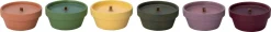 Intratuin kaars in pot Kindra oranje 14 uur D 12 H 5,5 cm