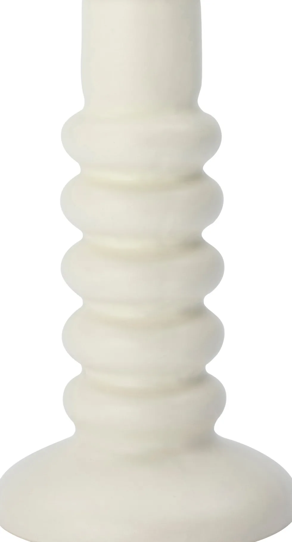 Intratuin kandelaar Alta crème D 10,7 H 18,5 cm