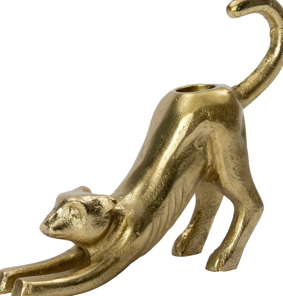Intratuin kandelaar Ankha goud 15 x 5 x 23 cm