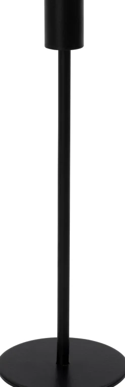 Intratuin kandelaar Bianca zwart D 9 H 26 cm