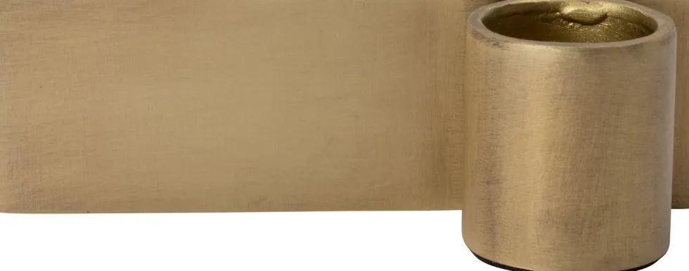 Intratuin kandelaar Boston goud 10 x 3 x 3 cm
