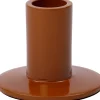 Intratuin kandelaar Claar oranje D 7 H 5,5 cm