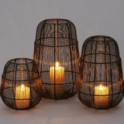 Intratuin kandelaar Dee koper D 20 H 21 cm