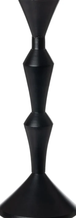 Intratuin kandelaar Elija zwart D 10 H 25,5 cm