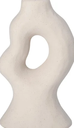 Intratuin kandelaar Elvita wit 10,5 x 7 x 17,5 cm