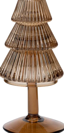 Intratuin kandelaar Gilmar bruin D 8 H 16 cm