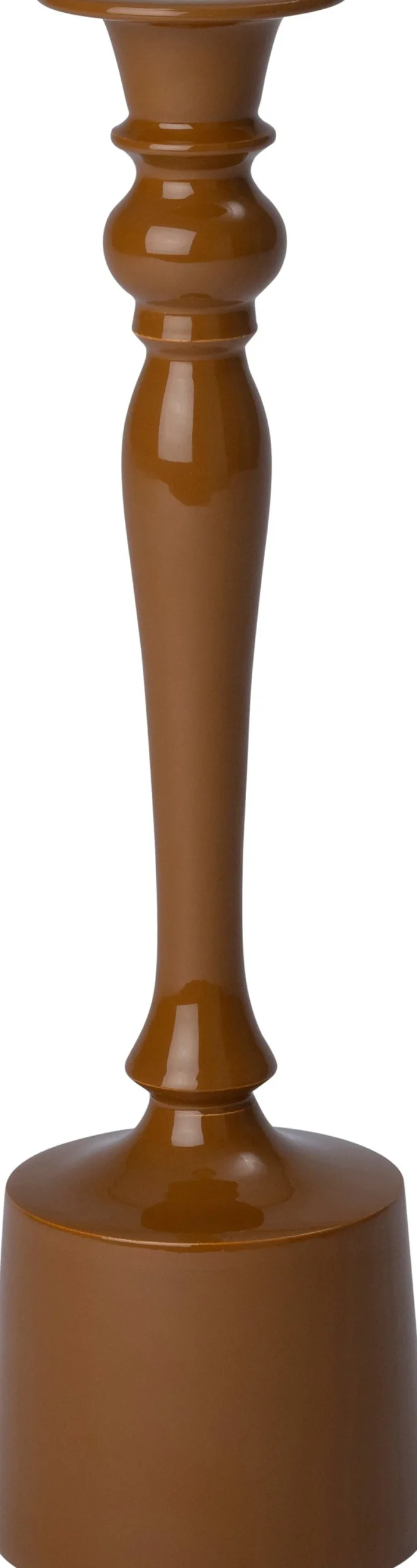 Intratuin kandelaar Heros bruin D 9 H 31 cm