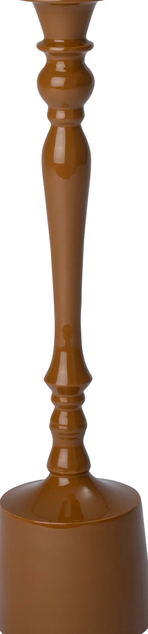 Intratuin kandelaar Heros bruin D 9 H 36 cm