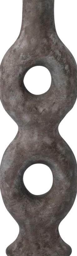 Intratuin kandelaar Igor grijs 11 x 6 x 35,5 cm