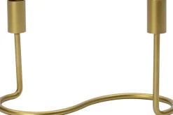 Intratuin kandelaar Joa goud 22 x 13,5 x 15,5 cm