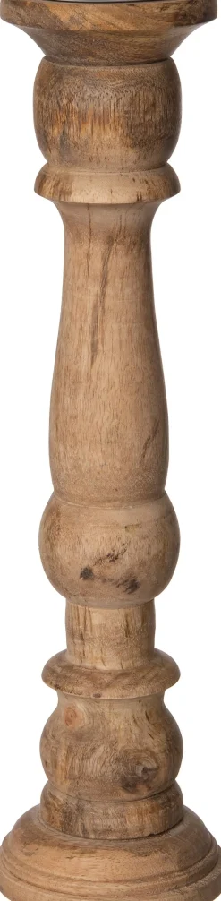Intratuin kandelaar Kalmar bruin D 12 H 46 cm