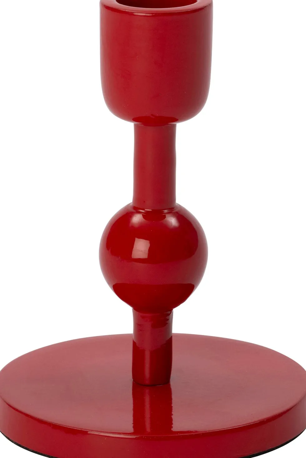 Intratuin kandelaar Katy rood D 9 H 12 cm