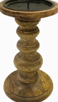Intratuin kandelaar Kay naturel D 11,5 H 19 cm