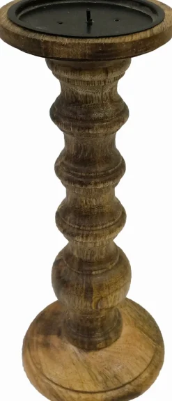 Intratuin kandelaar Kay naturel D 11 H 28 cm