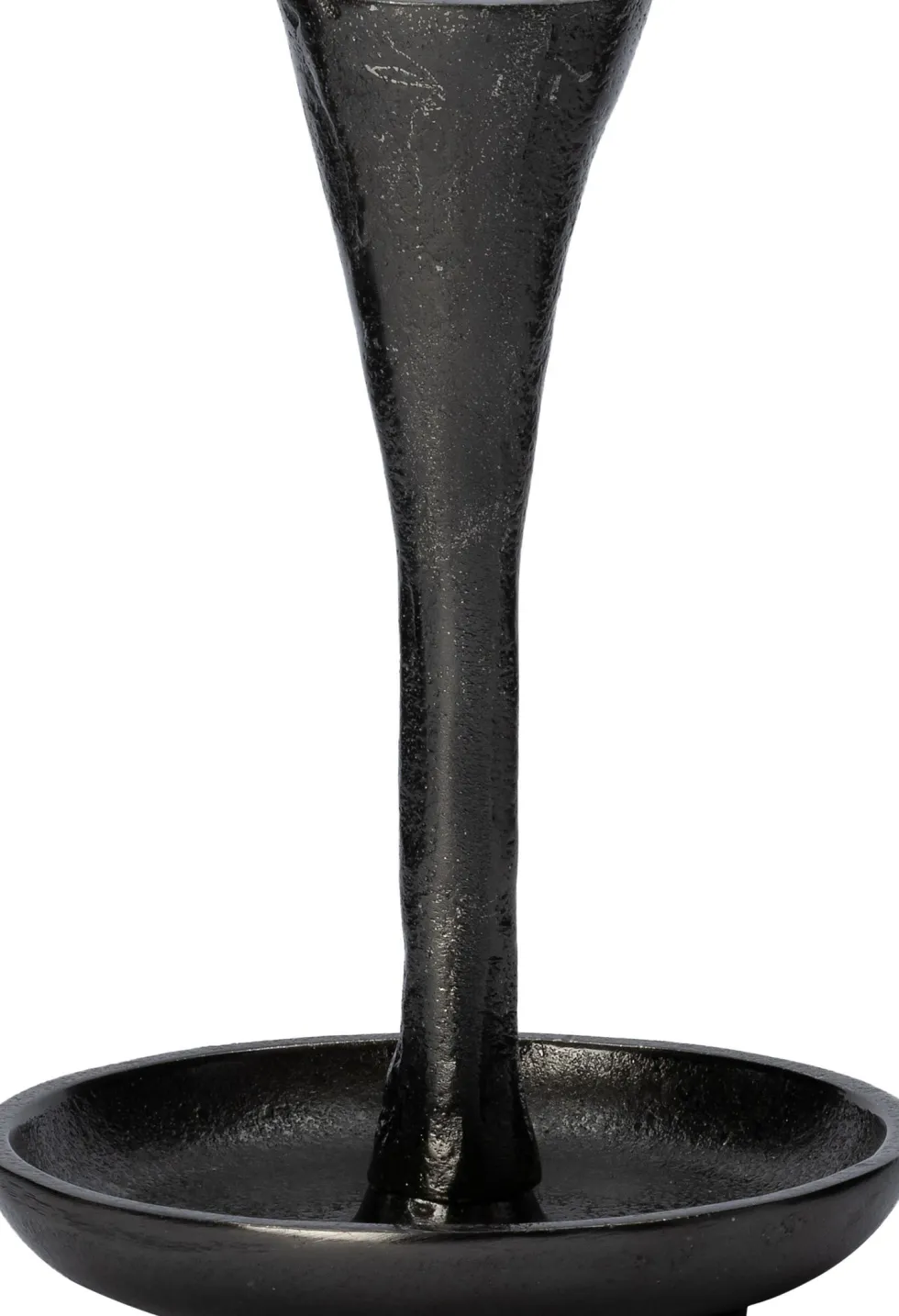Intratuin kandelaar Kee zwart D 10,5 H 15,5 cm