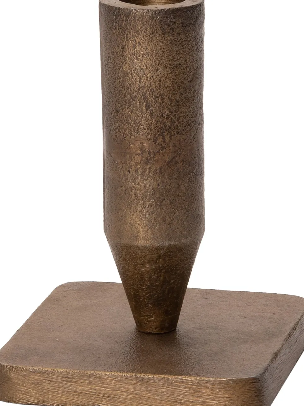 Intratuin kandelaar Kei goud D 8 H 13 cm