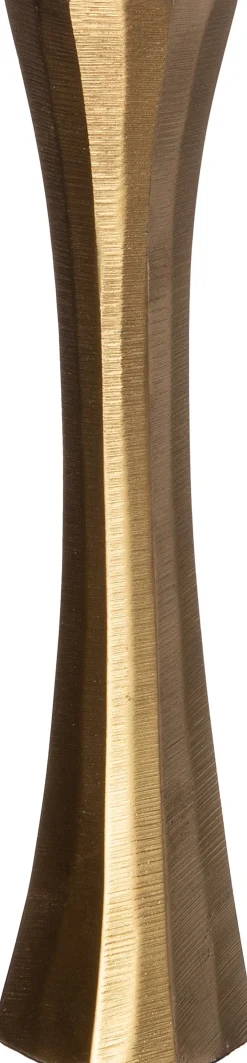 Intratuin kandelaar Kik goud D 4 H 19 cm