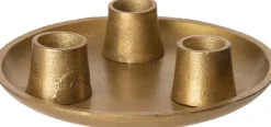 Intratuin kandelaar Koko goud D 15 H 5 cm