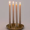 Intratuin kandelaar Koko goud D 20 H 5 cm