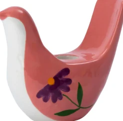 Intratuin kandelaar Mia roze 14,5 x 6,1 x 12 cm