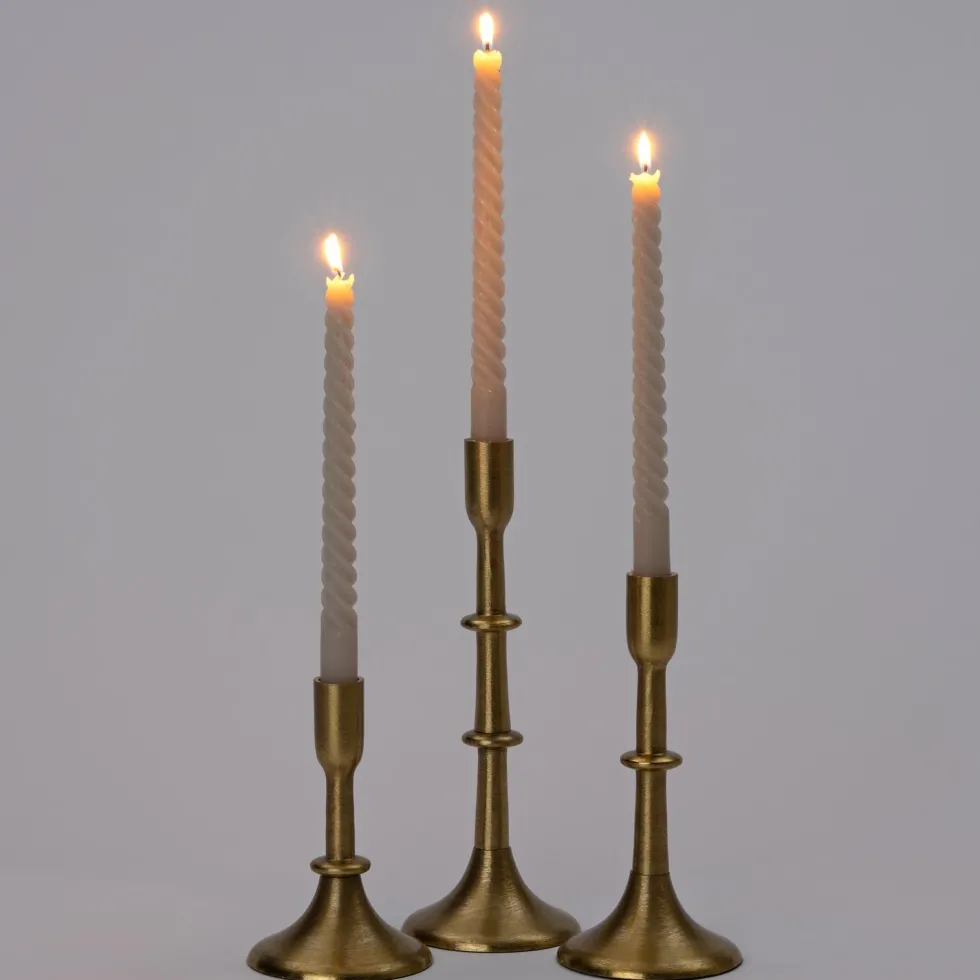 Intratuin kandelaar Mies goud D 10,5 H 22 cm