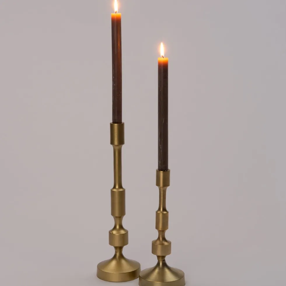Intratuin kandelaar Mikke goud D 10 H 41 cm