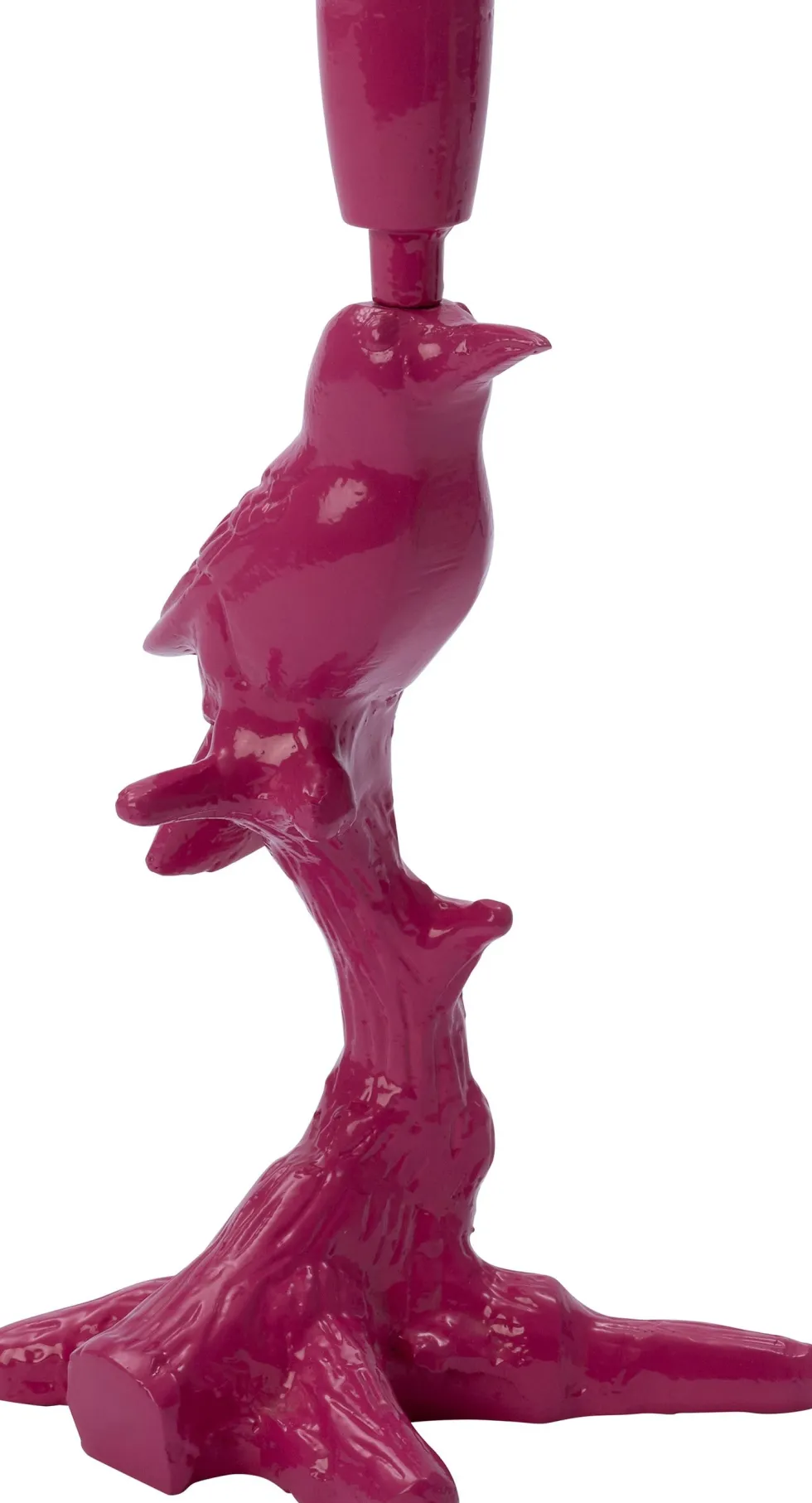 Intratuin kandelaar Nik roze 18 x 9 x 29 cm