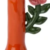 Intratuin kandelaar Ola oranje / groen / roze D H 18,3 cm