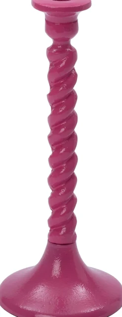 Intratuin kandelaar Ray roze D 10,5 H 25,5 cm