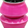 Intratuin kandelaar Rico roze / groen D 6 H 7 cm