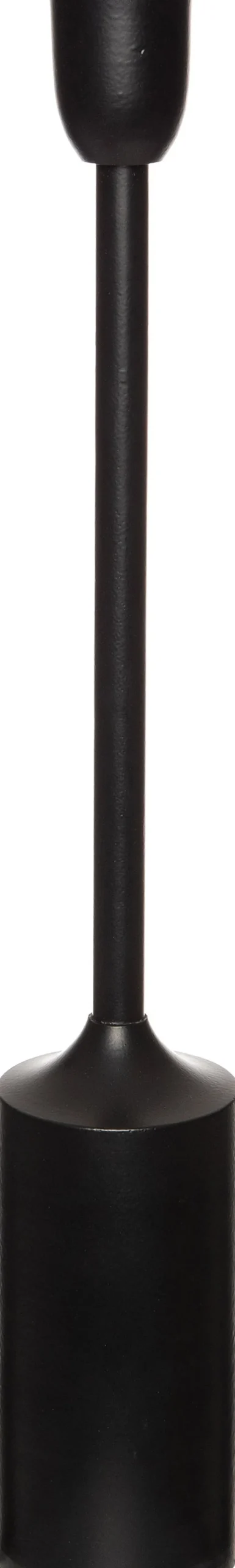 Intratuin kandelaar Roos zwart D 6 H 40 cm