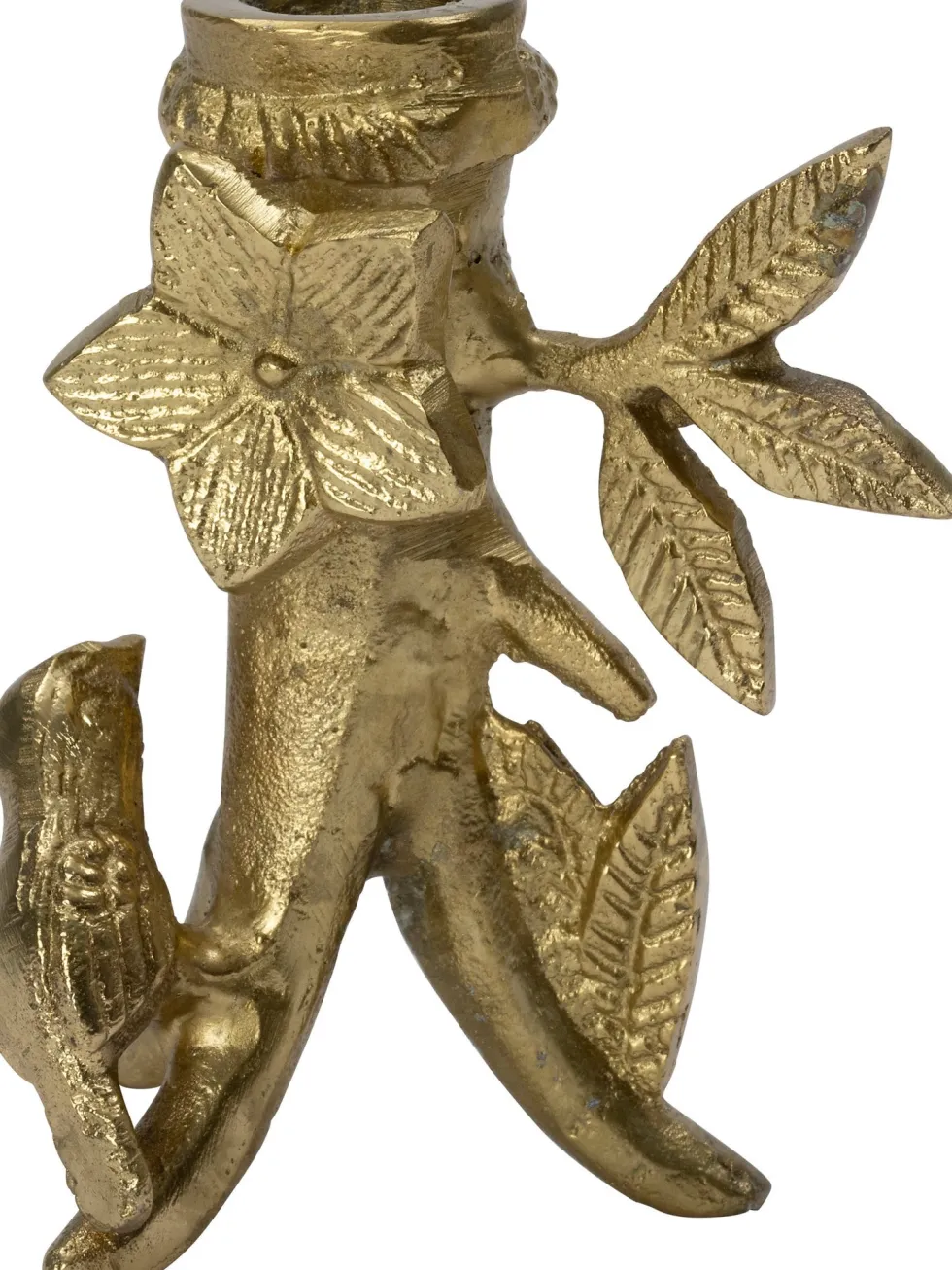 Intratuin kandelaar Sherry goud 13 x 10 x 13 cm