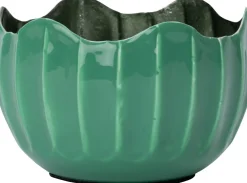 Intratuin kandelaar Sten groen D 10 H 7 cm
