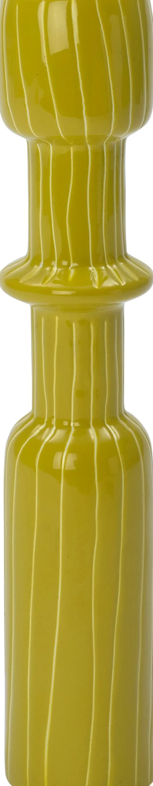Intratuin kandelaars Veno geel D 6 H 31 cm