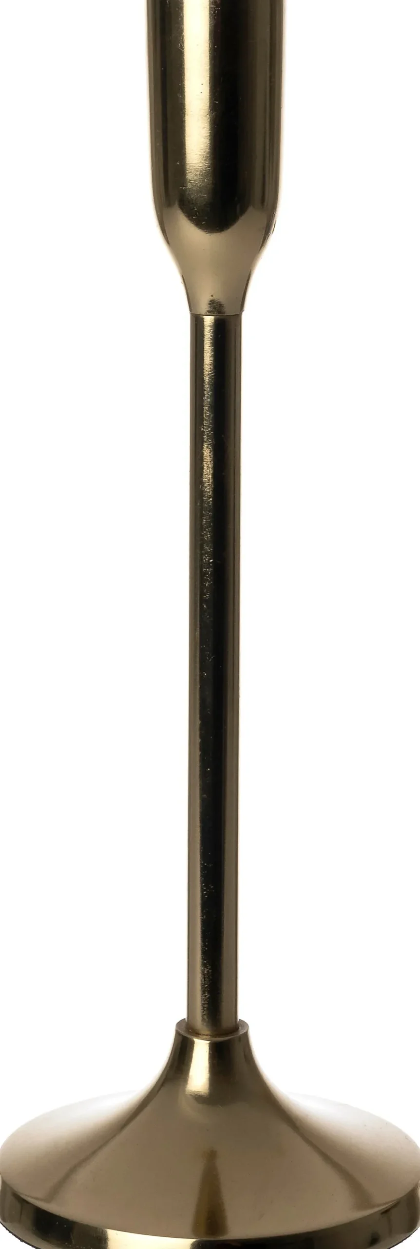 Intratuin kandelaar Sylvi goud D 10 H 30 cm