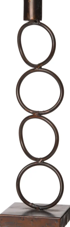 Intratuin kandelaar Troms bruin D 9 H 33,5 cm