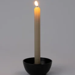 Intratuin kandelaar Vidal zwart D 10 H 4,5 cm