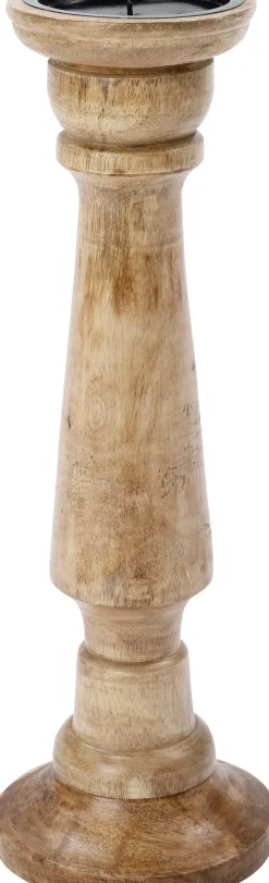 Intratuin kandelaar Zia naturel D 13 H 48 cm