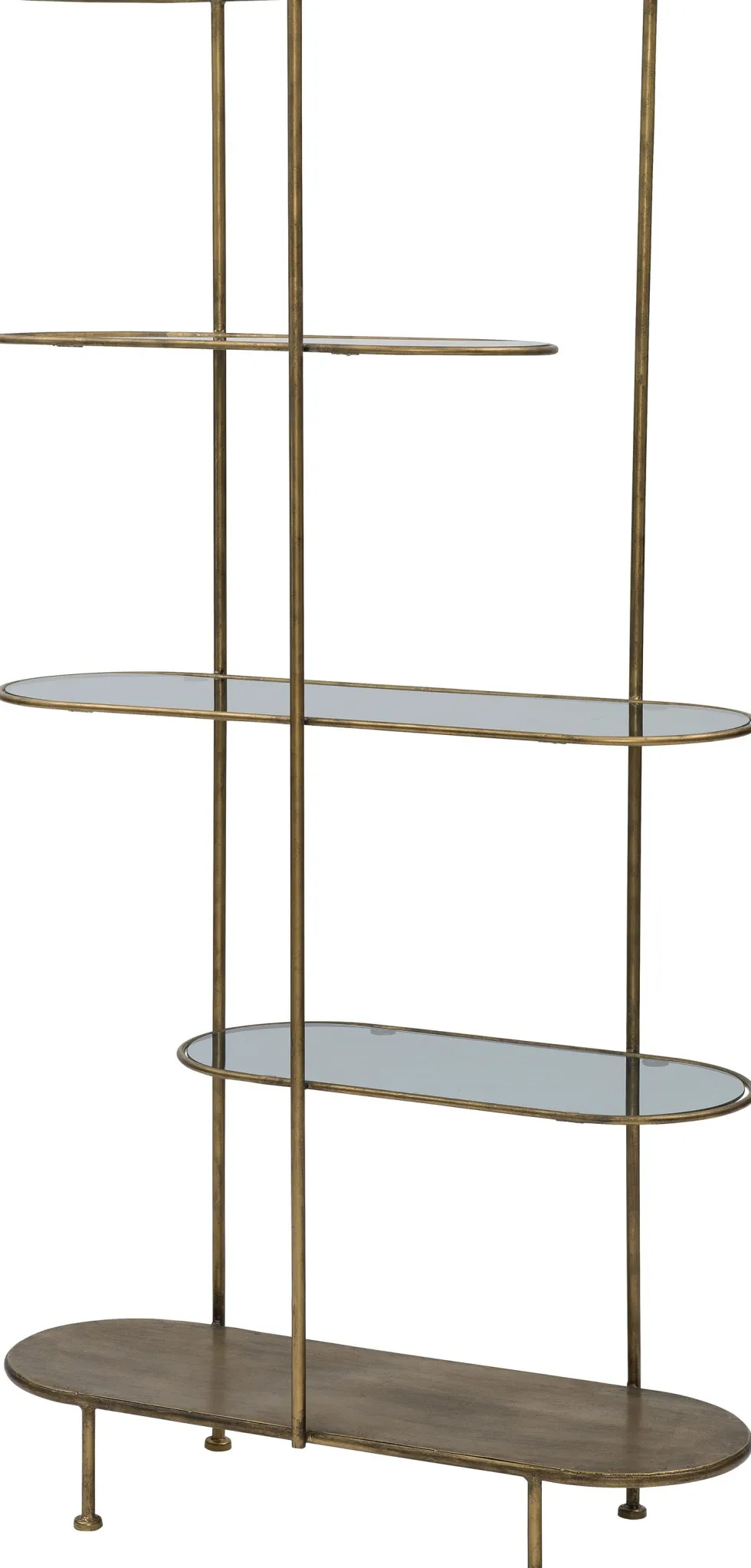 Intratuin kast Luc goud 95 x 36 x 180 cm