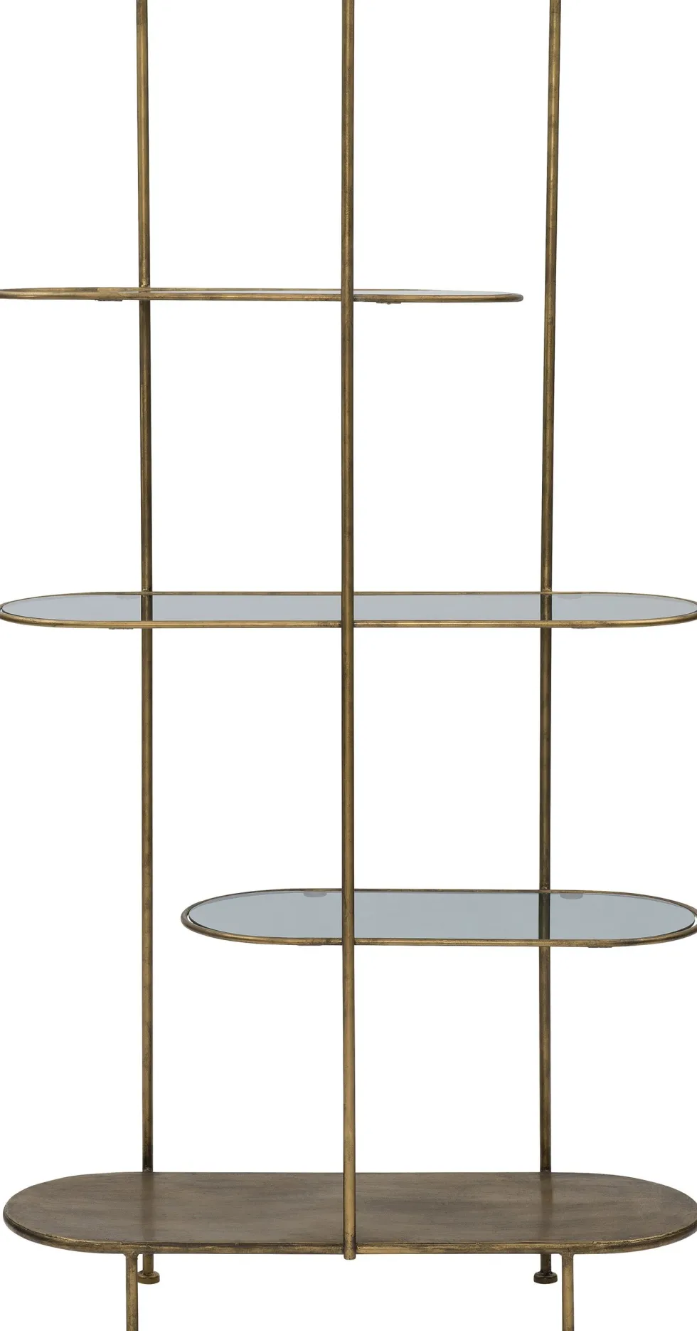 Intratuin kast Luc goud 95 x 36 x 180 cm