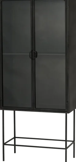 Intratuin kast Luc zwart 80 x 41 x 182 cm