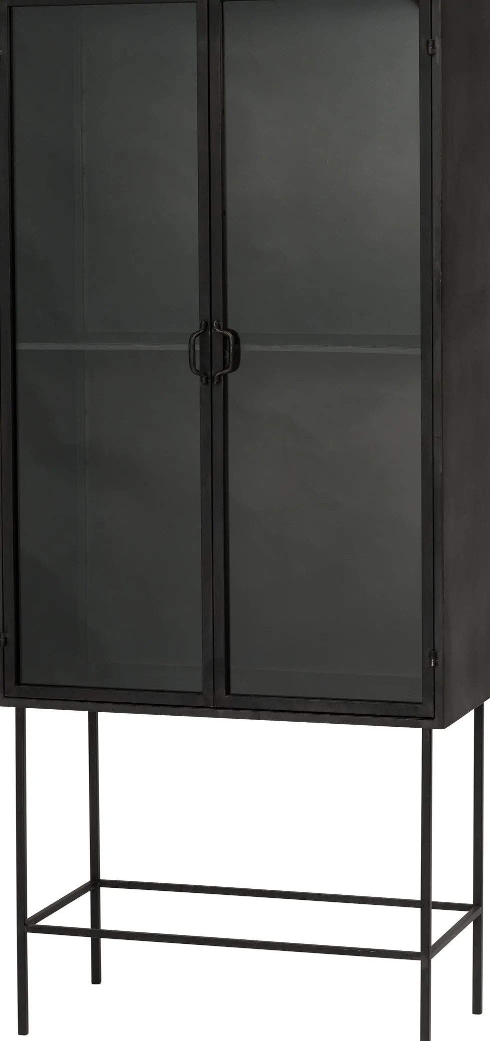 Intratuin kast Luc zwart 80 x 41 x 182 cm