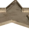 Intratuin kerstdecoratiebord ster zilver 24 x 1 x 24 cm