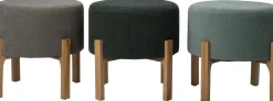 Intratuin kruk Balu donkergroen D 50 H 45 cm