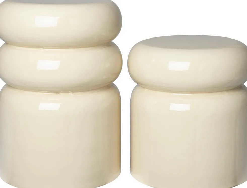 Intratuin kruk Ives crème D 29 H 41 cm