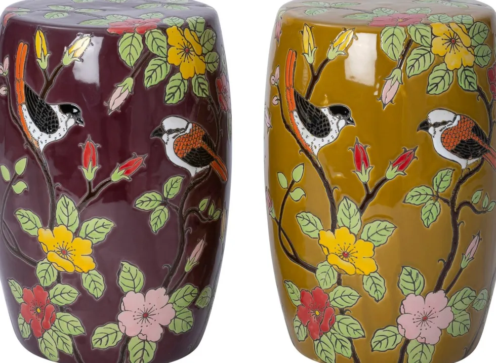 Intratuin kruk Uva paars D 29 H 41,5 cm