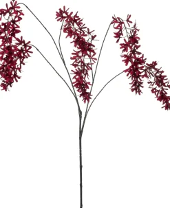 Intratuin kunstbloem Blauwe regen rood H 105 cm
